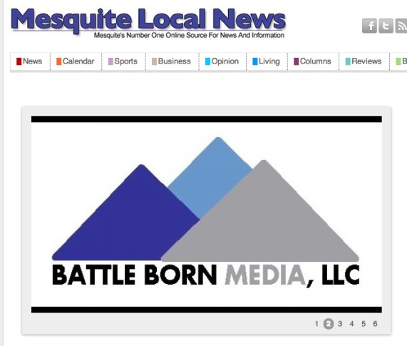 Mesquite Local News website today