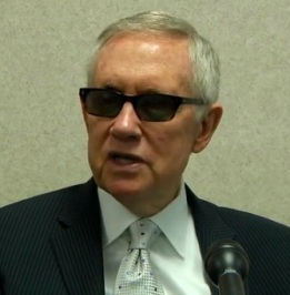 Reid discusses Yucca Mountain (Screen grab from R-J video)
